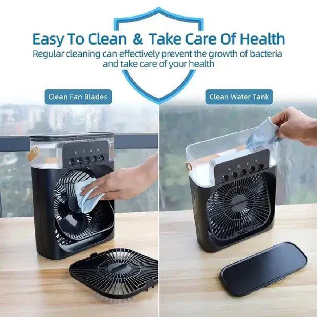 3-in-1 Portable Air Cooler Fan