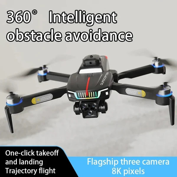 J6 Pro Smart Drone with Triple Camera | Obstacle Avoidance