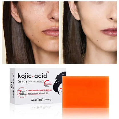 GUANJING Kojic Acid Brightening Soap – For Face & Body