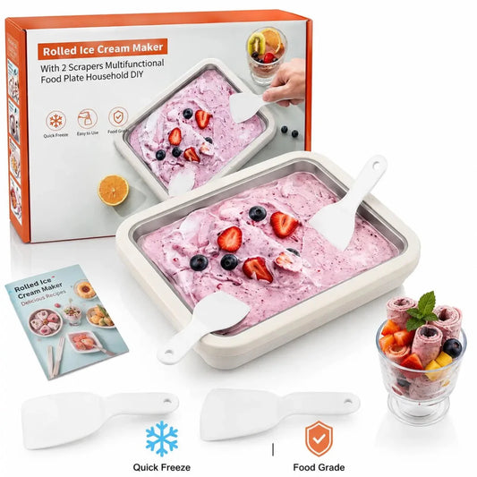 Instant Ice Cream Roll Maker