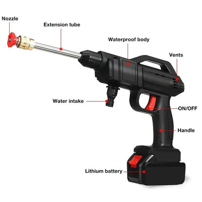 Portable Powerful Cordless High Pressure Washer SINGLE BATTERY